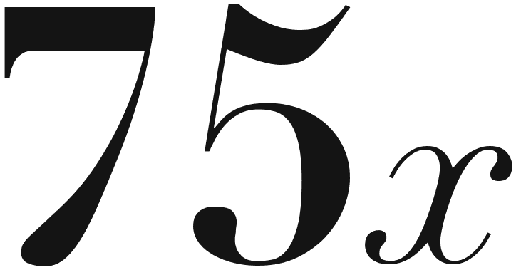 75x